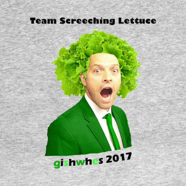 Screeching Lettuce Team Shirt by Screechinglettuce